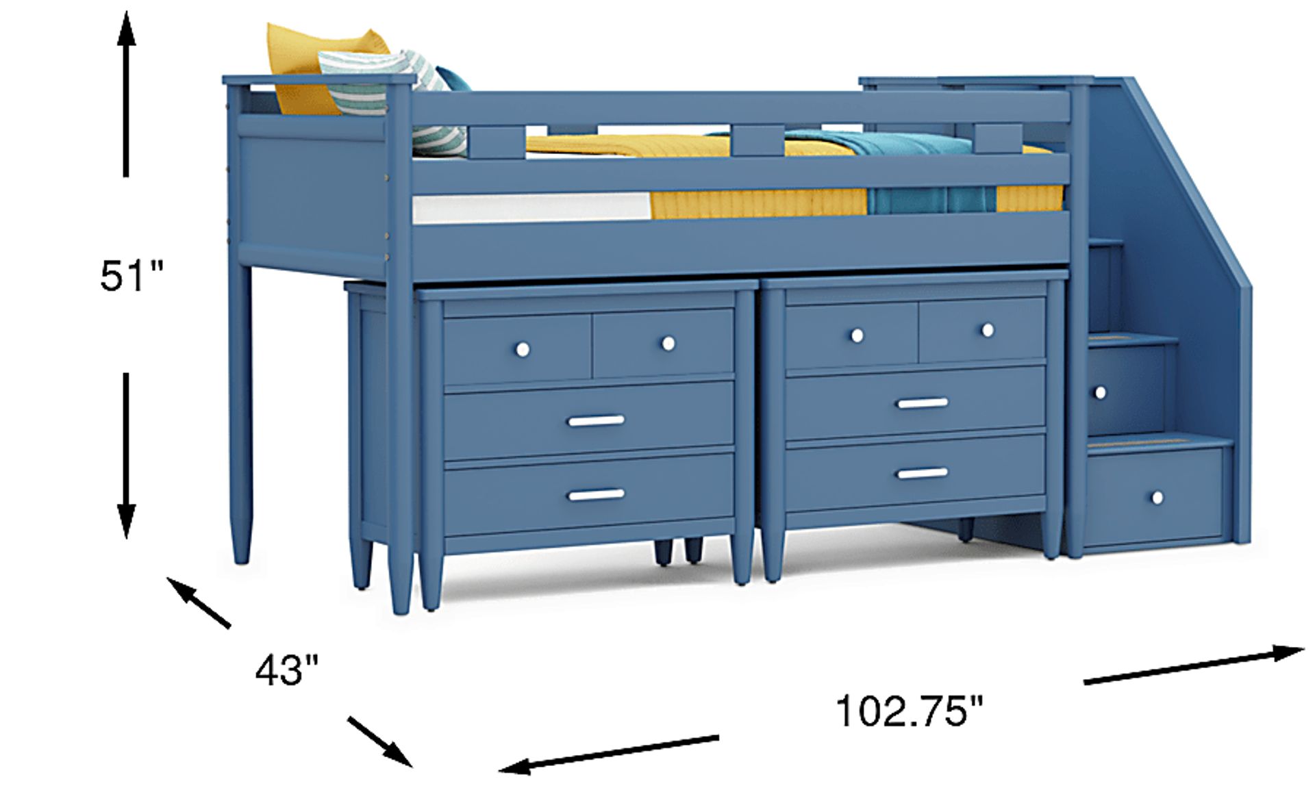 Dimension Image. Please refer to the Dimension Tab on this page for dimension details.