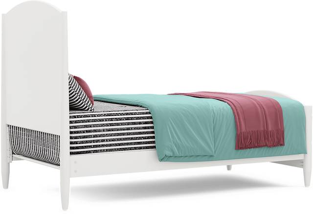 Kids Modern Colors White Twin Panel Bedroom - Thumbnail - Image 4