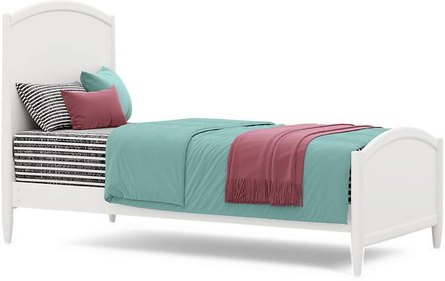 Kids Modern Colors White Twin XL Panel Bedroom - Thumbnail - Image 3