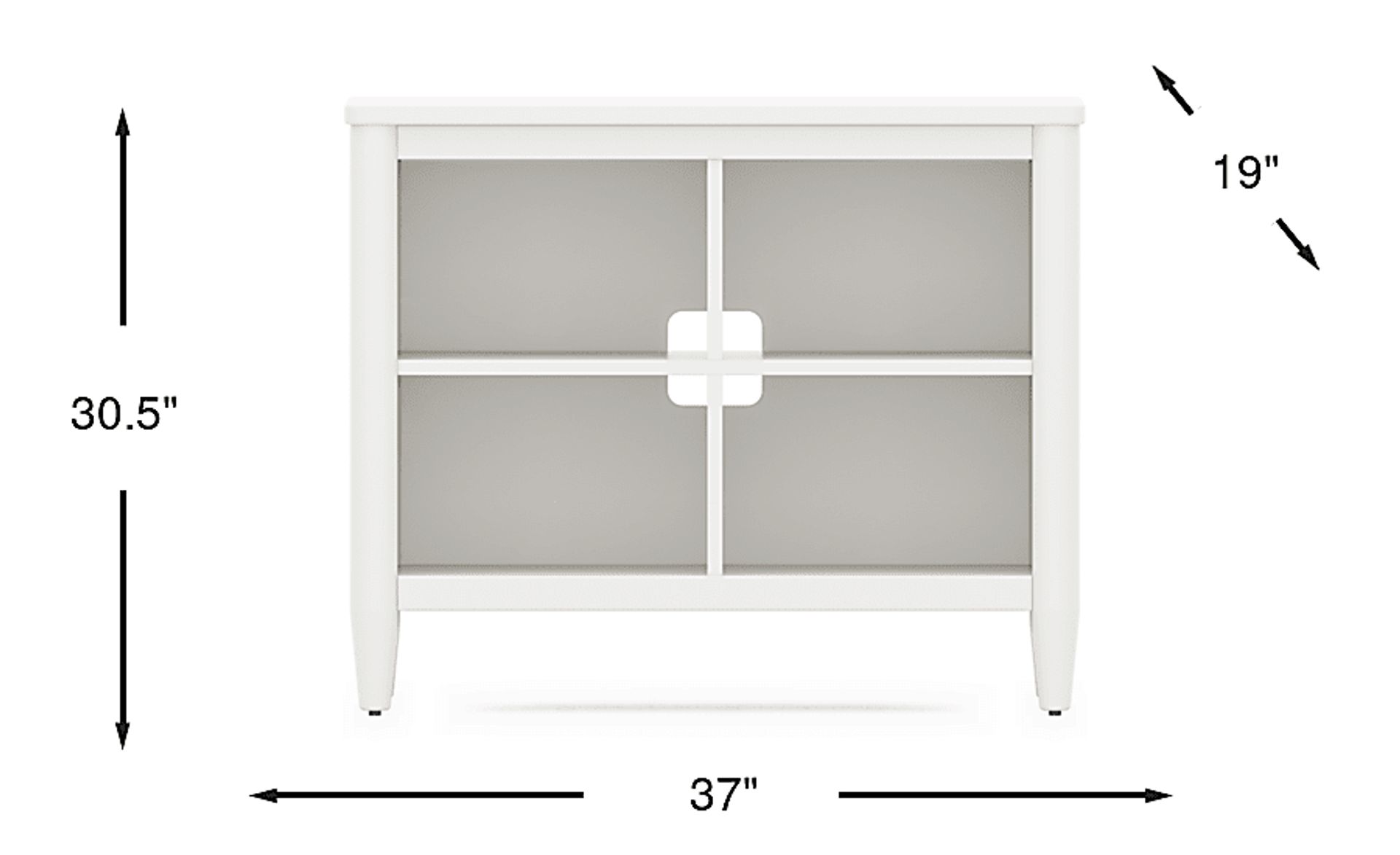 Dimension Image. Please refer to the Dimension Tab on this page for dimension details.