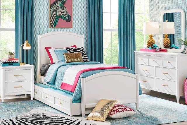 Kids Modern Colors White Dresser - Thumbnail - Image 2
