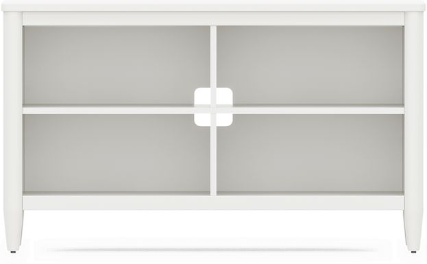 Kids Modern Colors White 52" Bookcase