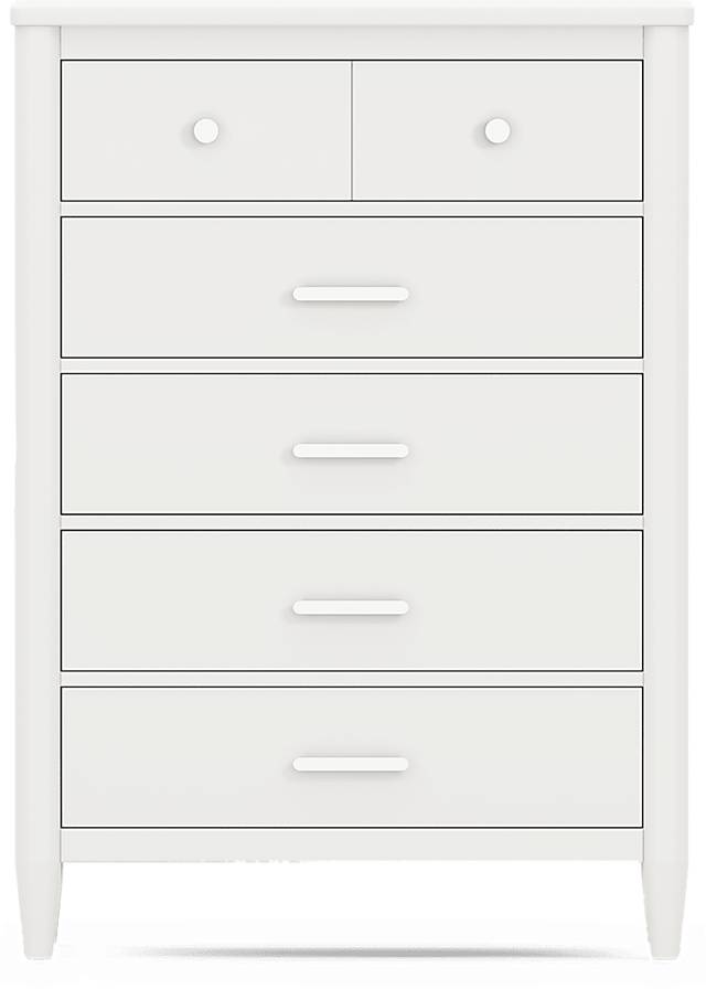 Kids Modern Colors White Chest - Thumbnail - Image 1
