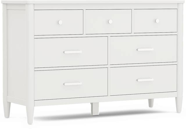 Kids Modern Colors White Twin XL Panel Bedroom - Thumbnail - Image 8