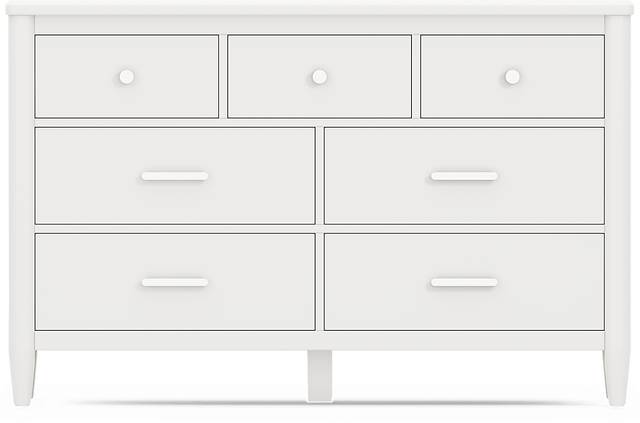 Kids Modern Colors White Twin XL Panel Bedroom - Thumbnail - Image 7