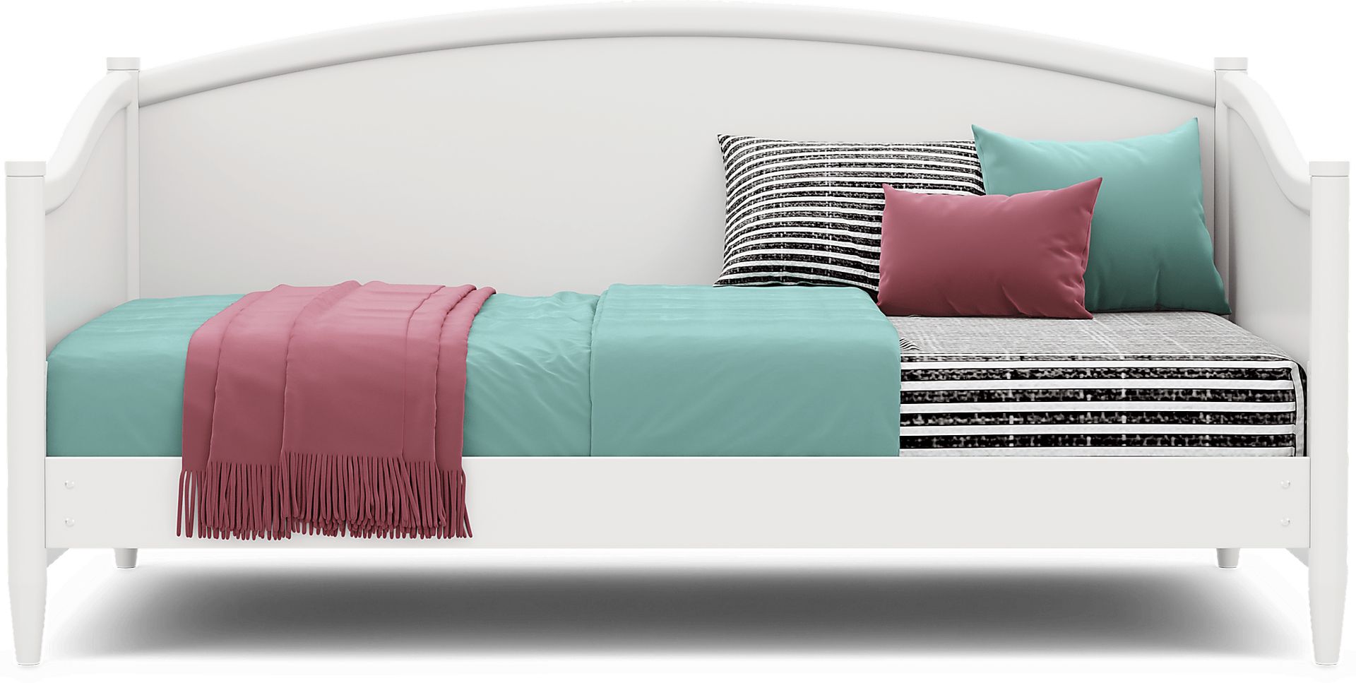 Kids Modern Colors White Full Daybed - Image 2