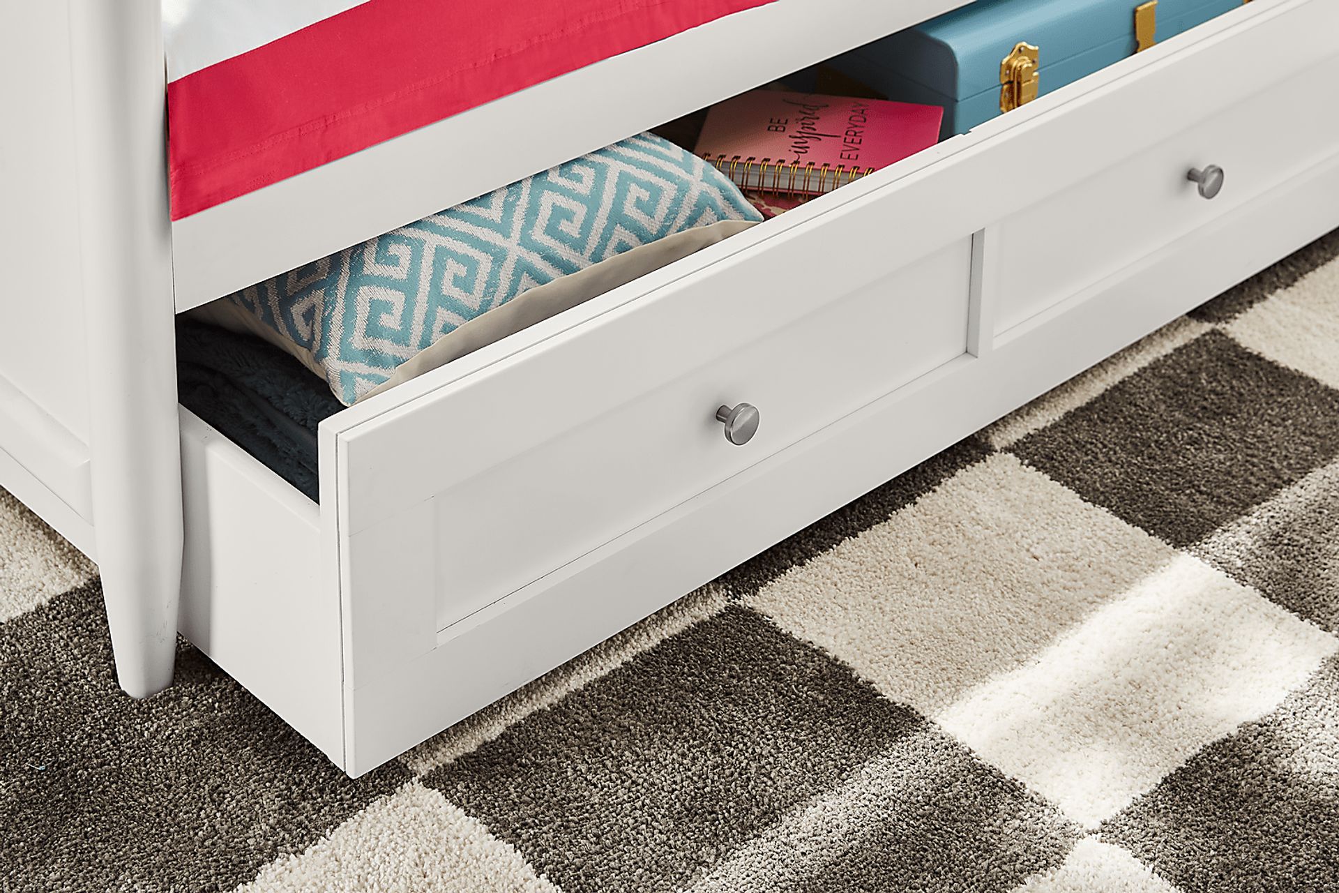 Kids Modern Colors White Full Daybed - Image 7