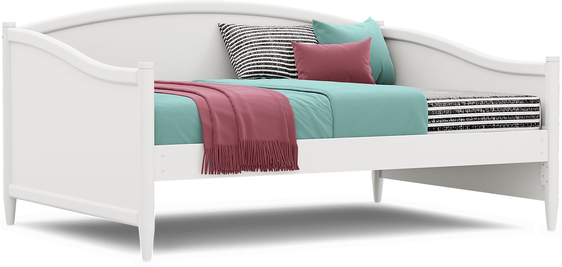 Kids Modern Colors White Full Daybed - Image 3