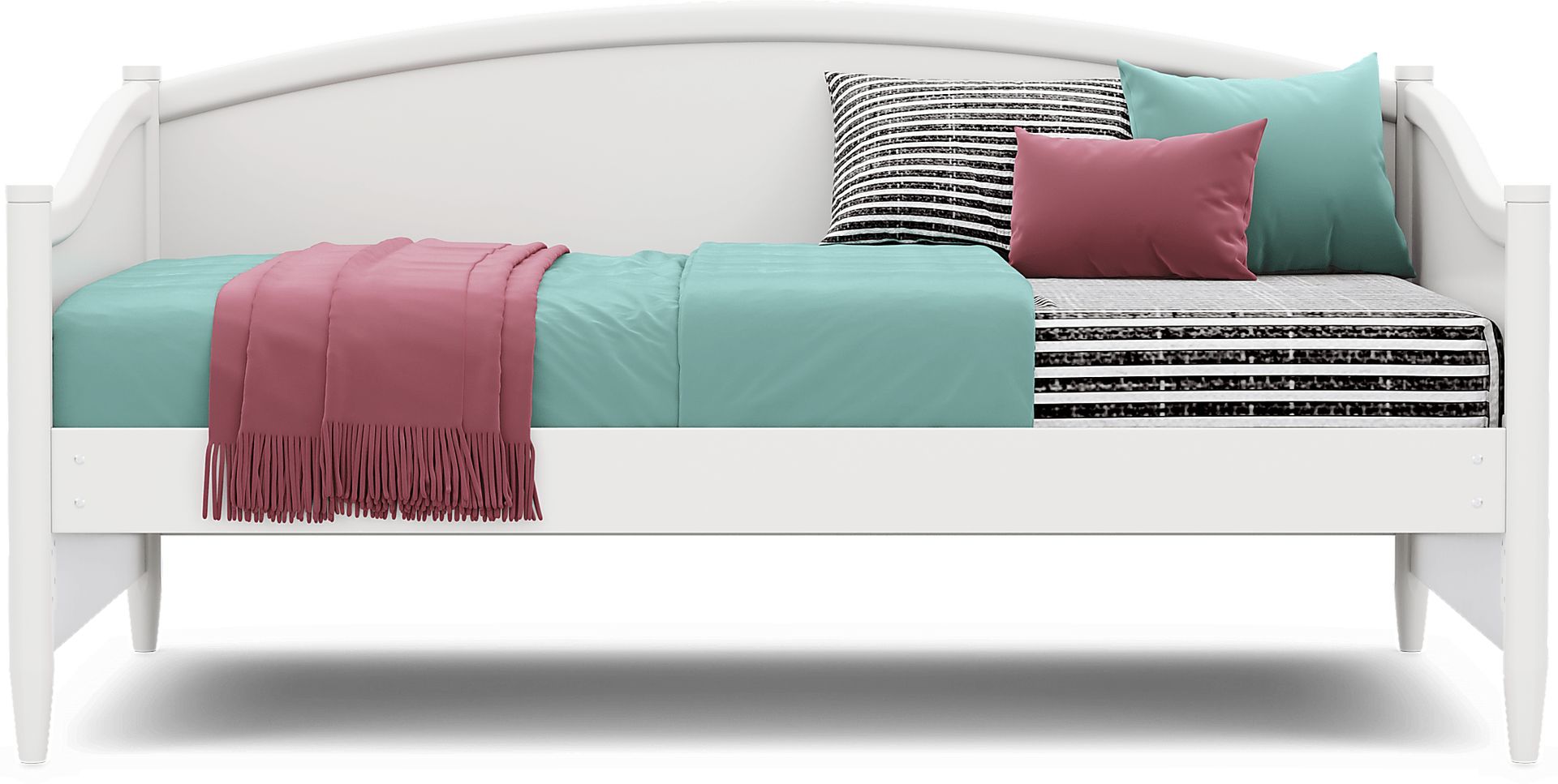 Kids Modern Colors White Full Daybed - Image 4