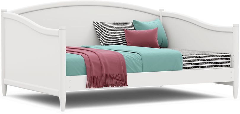 Kids Modern Colors White Full Daybed