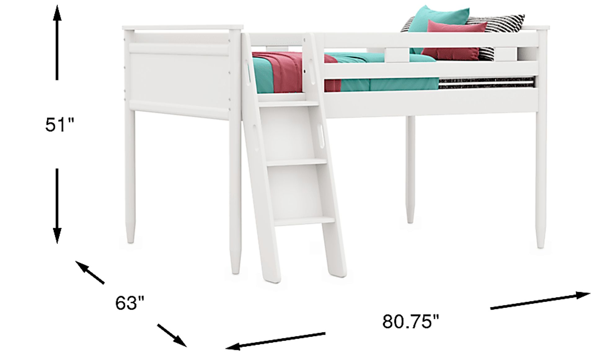 Dimension Image. Please refer to the Dimension Tab on this page for dimension details.