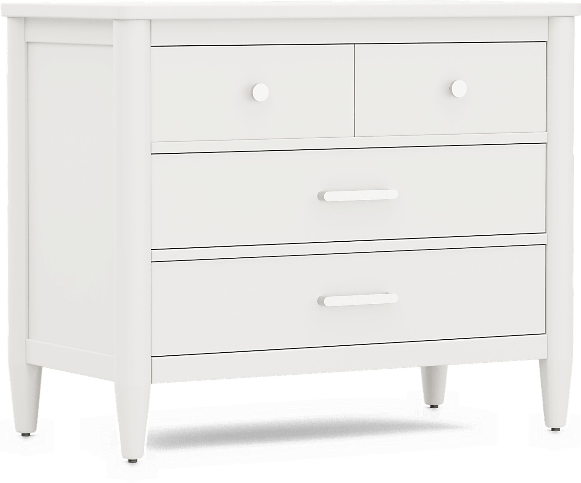Kids Modern Colors White Loft Chest - Image 2