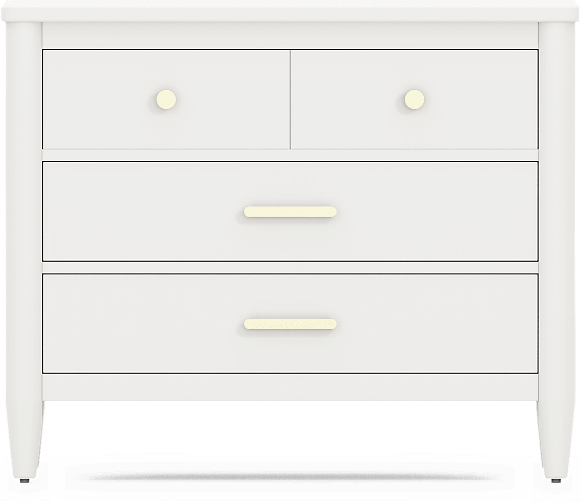 Kids Modern Colors White Loft Chest - Image 4