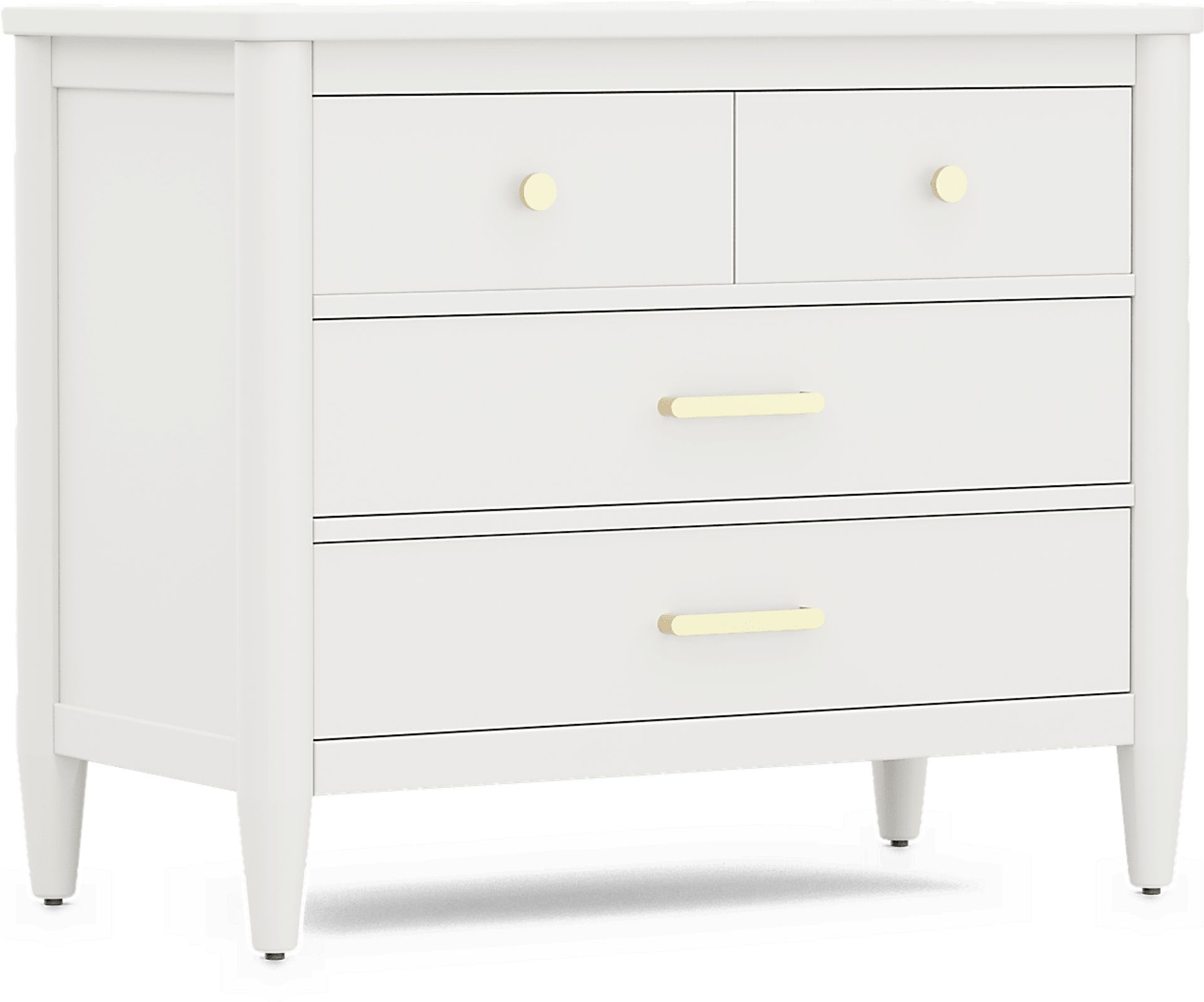 Kids Modern Colors White Loft Chest - Image 5