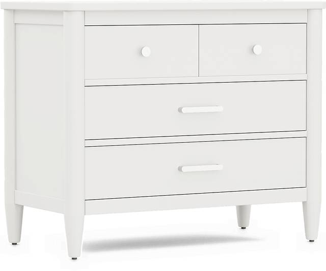 Kids Modern Colors White Loft Chest - Thumbnail - Image 1