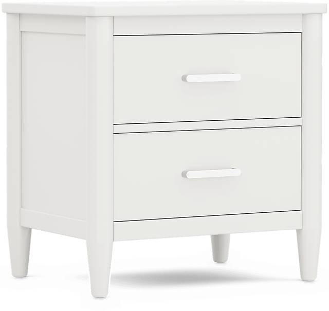 Kids Modern Colors White Nightstand - Thumbnail - Image 2