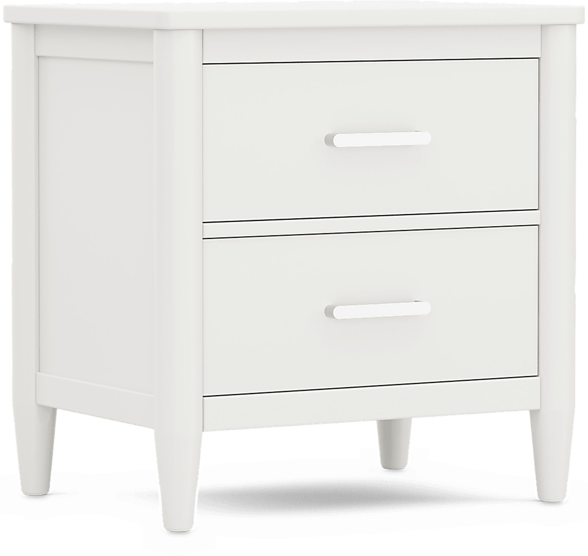 Kids Modern Colors White Nightstand - Image 2