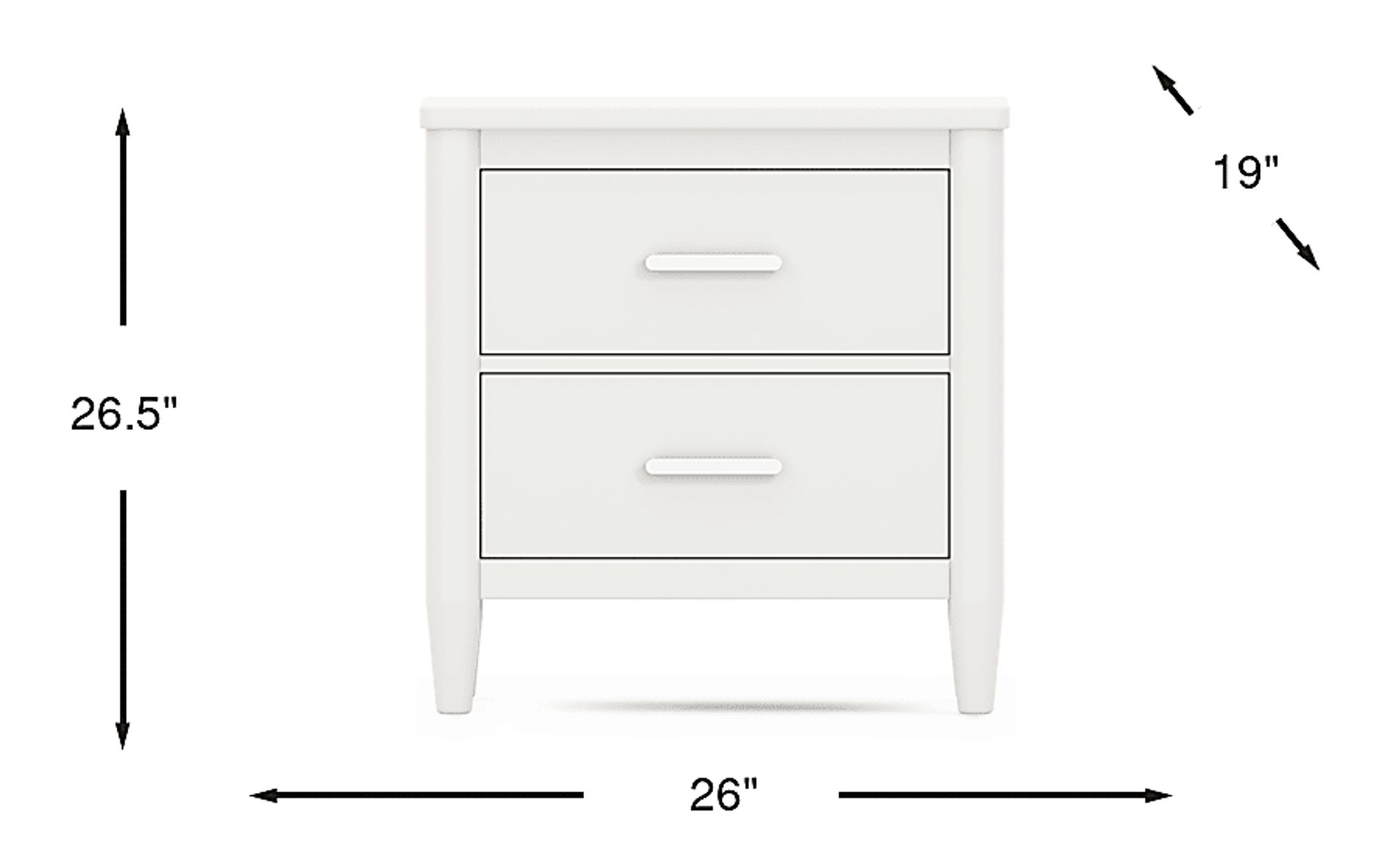 Dimension Image. Please refer to the Dimension Tab on this page for dimension details.