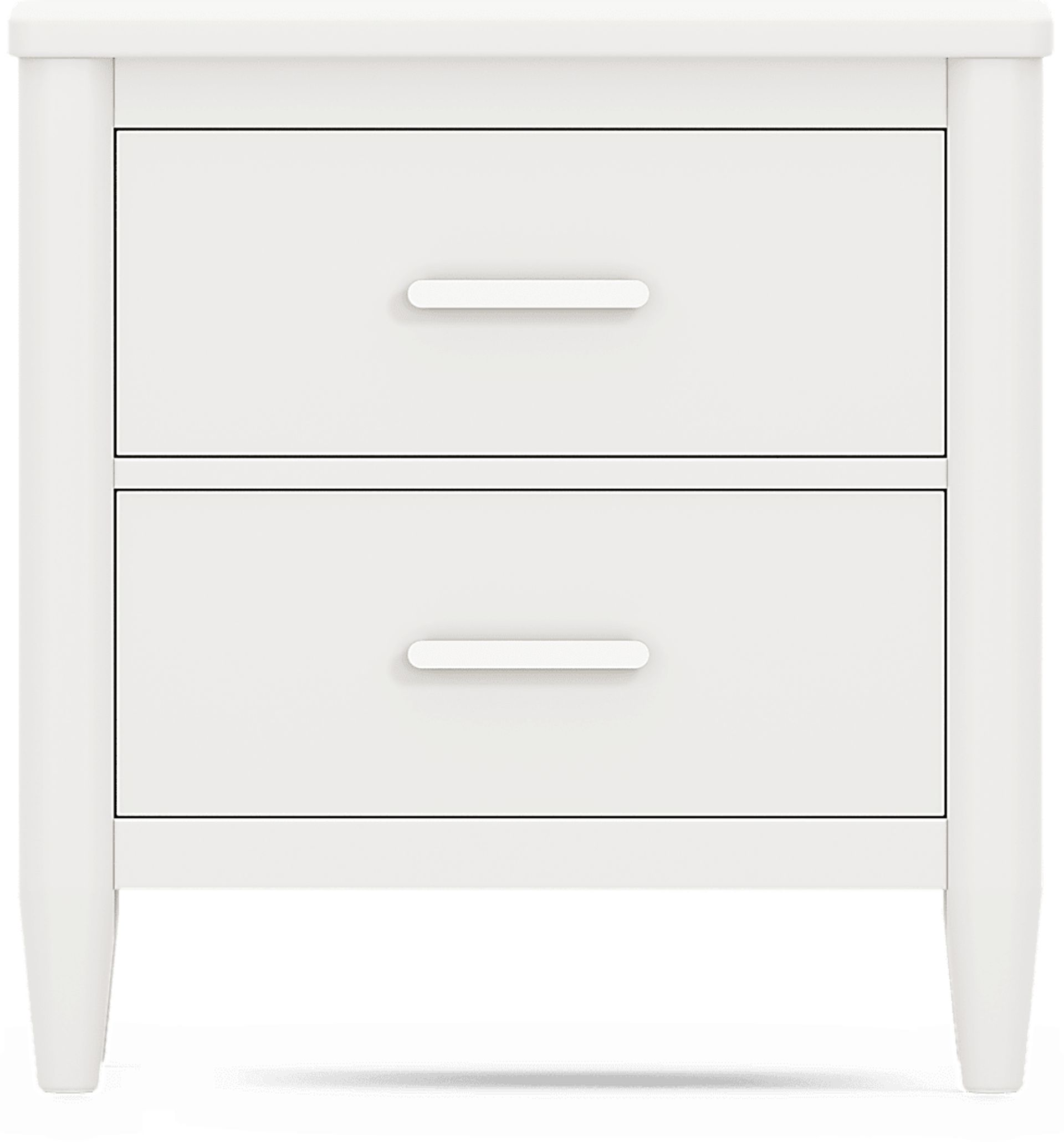 Kids Modern Colors White Nightstand - Image 1