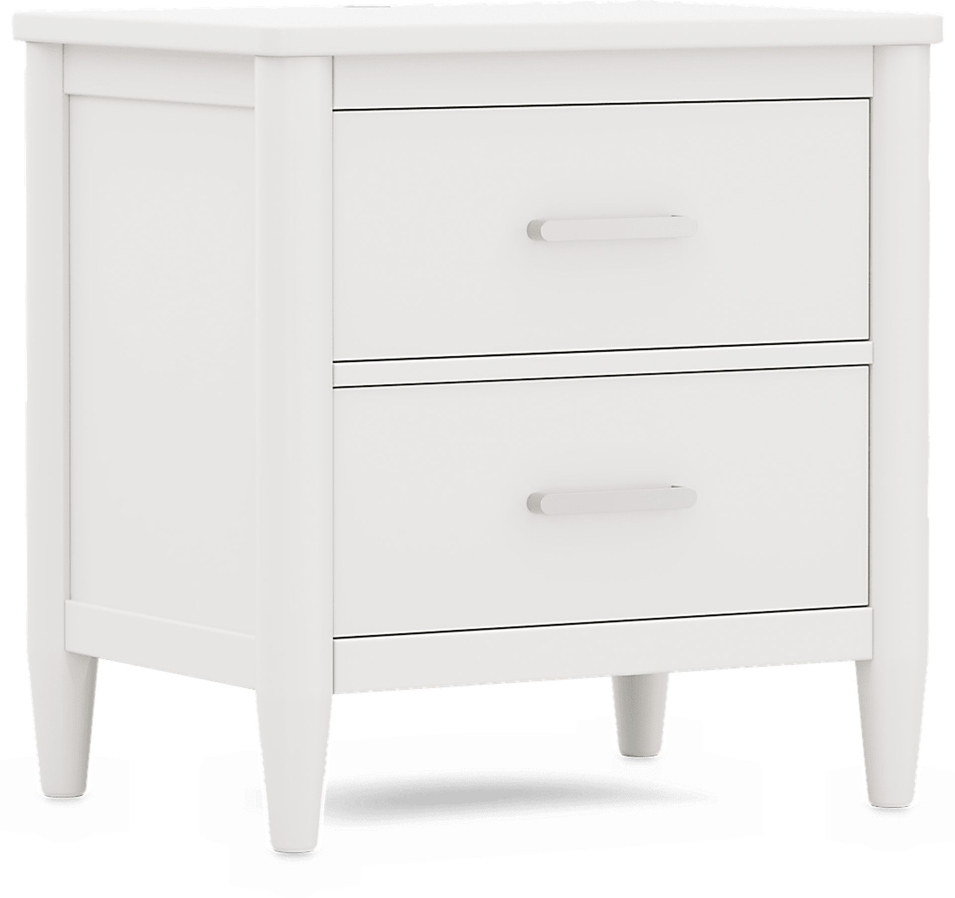 Kids Modern Colors White Nightstand - Image 2