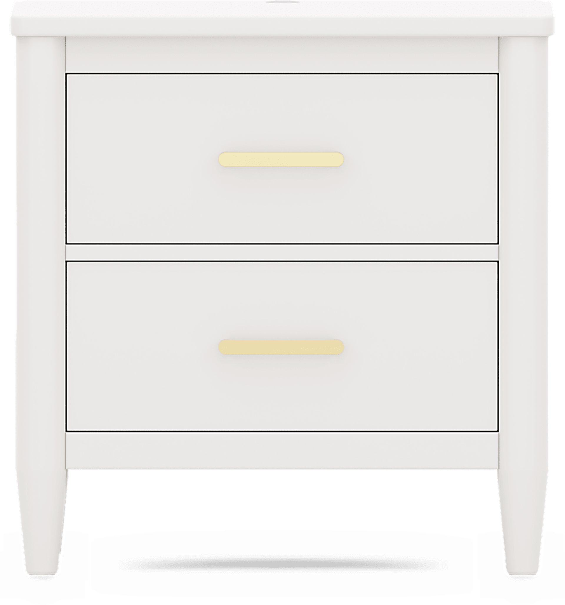 Kids Modern Colors White Nightstand - Image 3