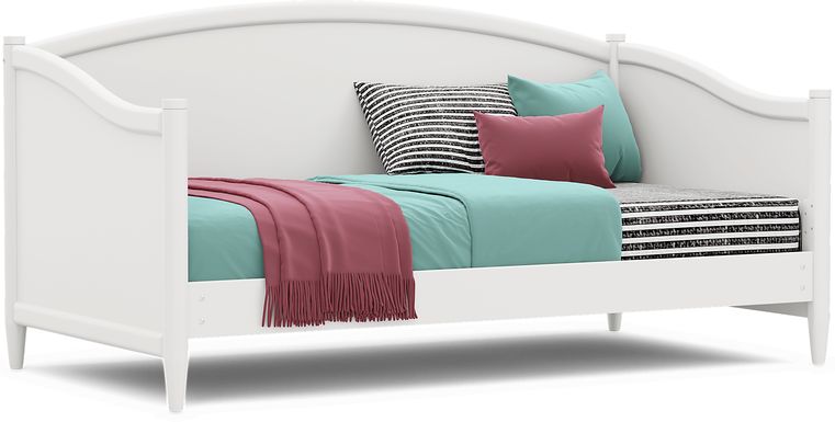 Kids Modern Colors White Twin Daybed
