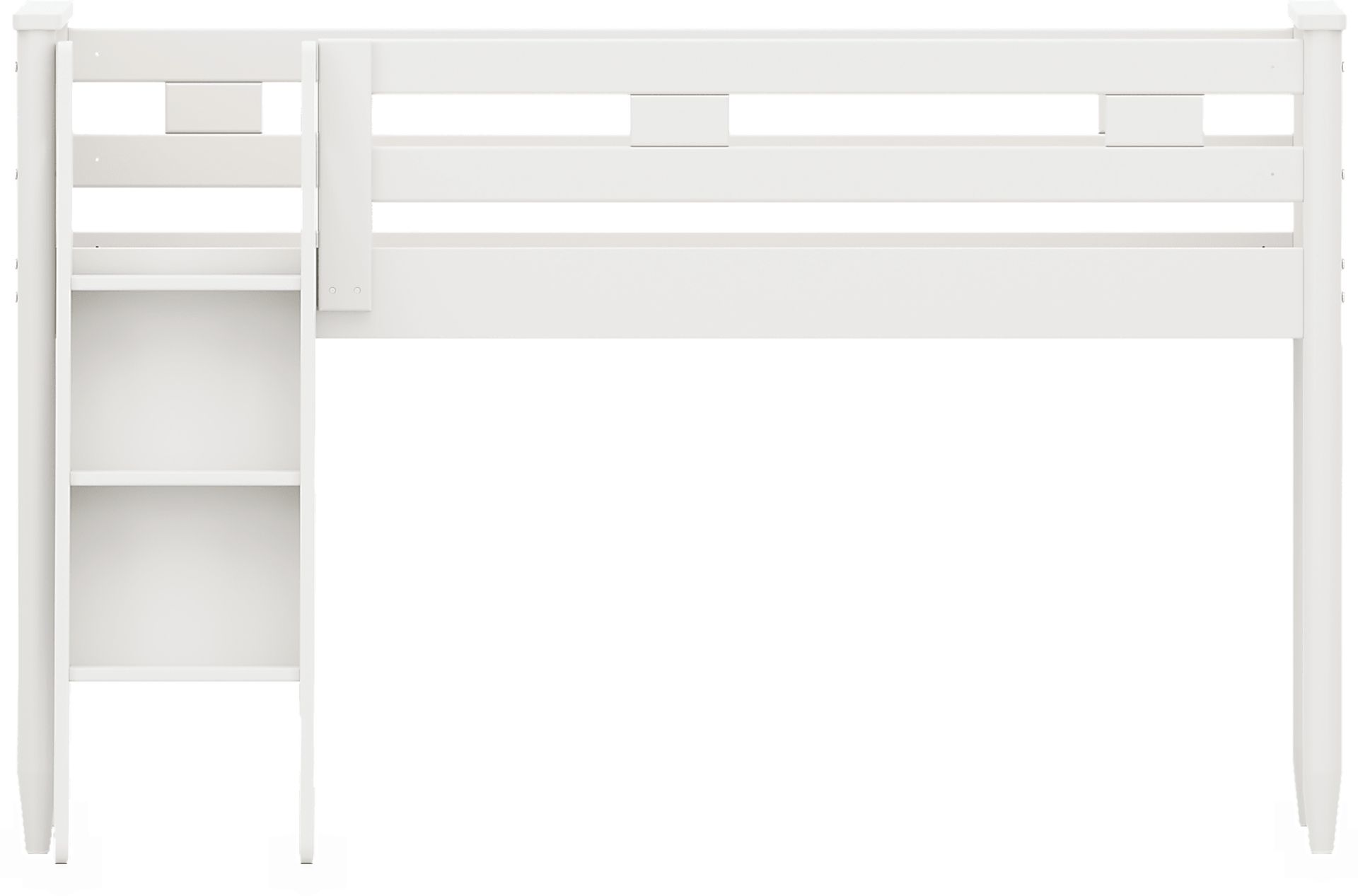 Kids Modern Colors White Twin Loft - Image 5