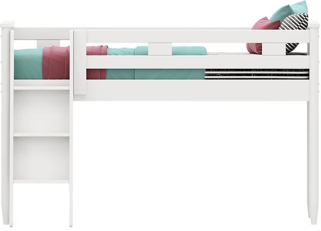 Kids Modern Colors White Twin Loft - Thumbnail - Image 2