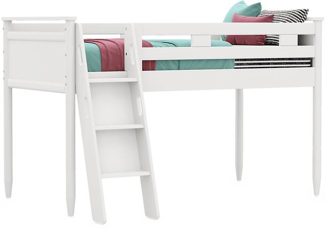 Kids Modern Colors White Twin Loft - Thumbnail - Image 1