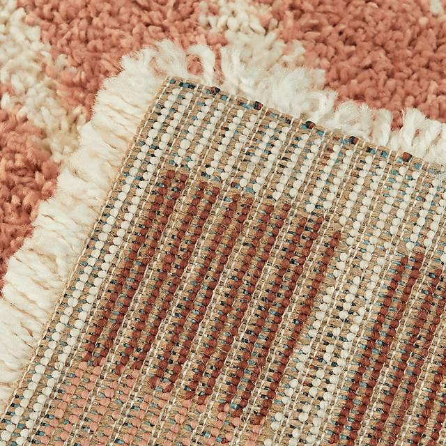 Kids Modern Rainbow Pink 7'10 x 10' Rug - Thumbnail - Image 3