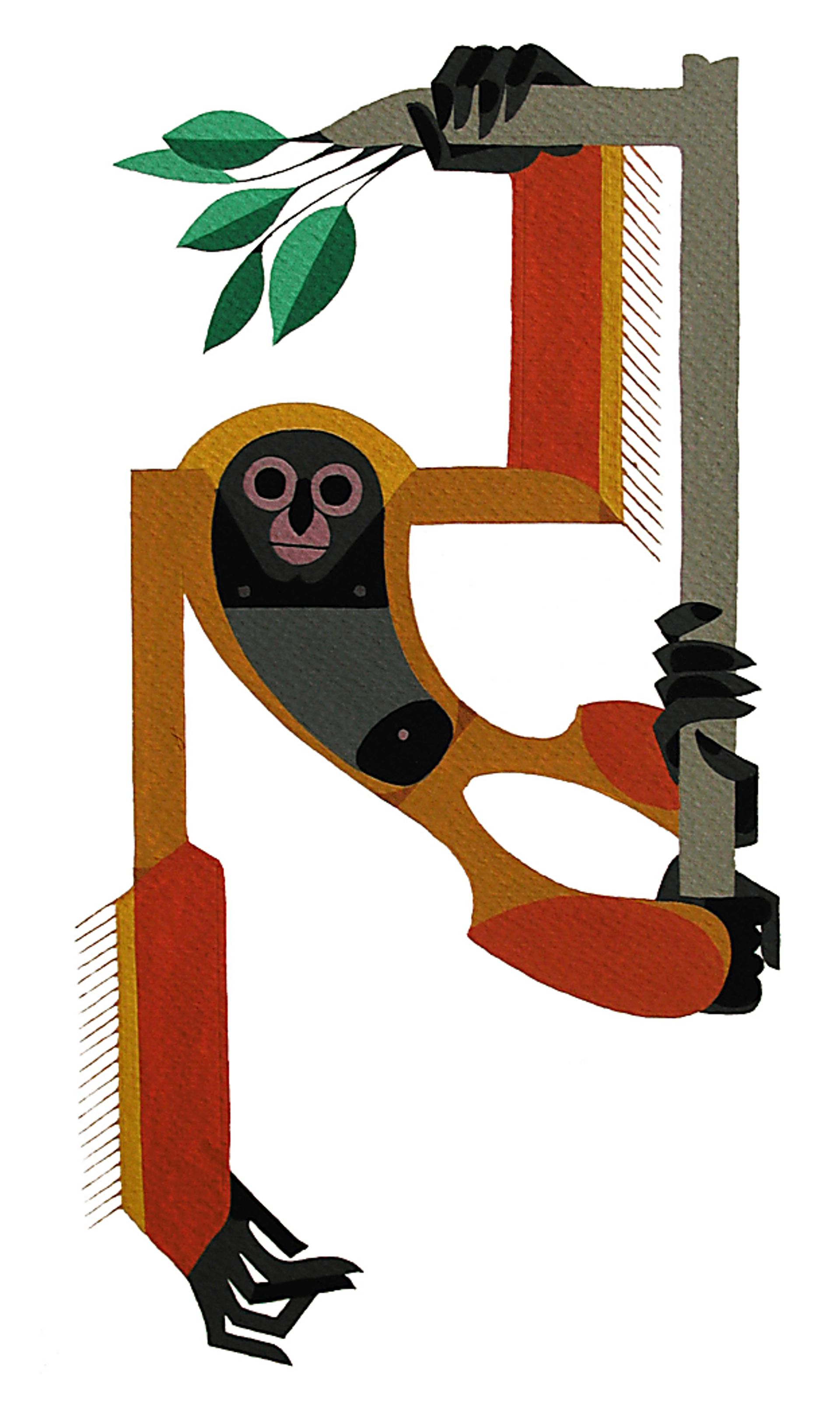 Kids Monkey Around Artwork - Image 1