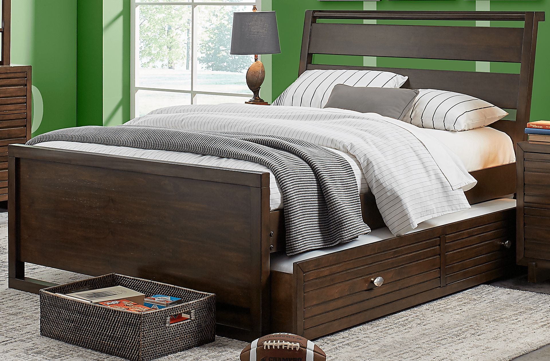 Kids Monroe Valley Brown 5 Pc Twin Panel Bedroom - Image 2