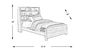 Kids Montana 2.0 Driftwood 3 Pc Full Bookcase Bed