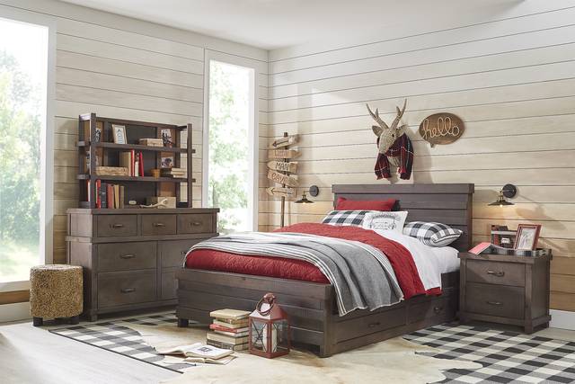 Kids Montana 2.0 Espresso 3 Pc Full Panel Bed - Thumbnail - Image 2