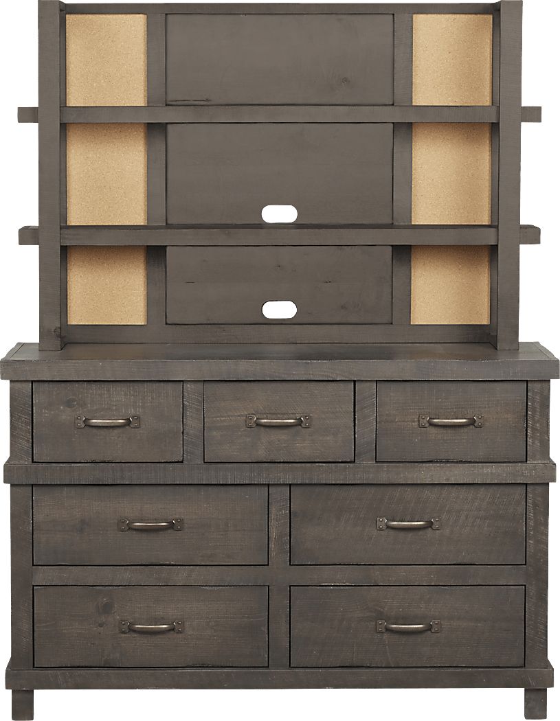 Kids Montana 2.0 Espresso Dresser & Hutch Rooms To Go
