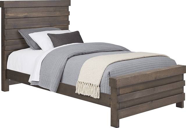 Kids Montana 2.0 Espresso 3 Pc Twin Panel Bed - Thumbnail - Image 1