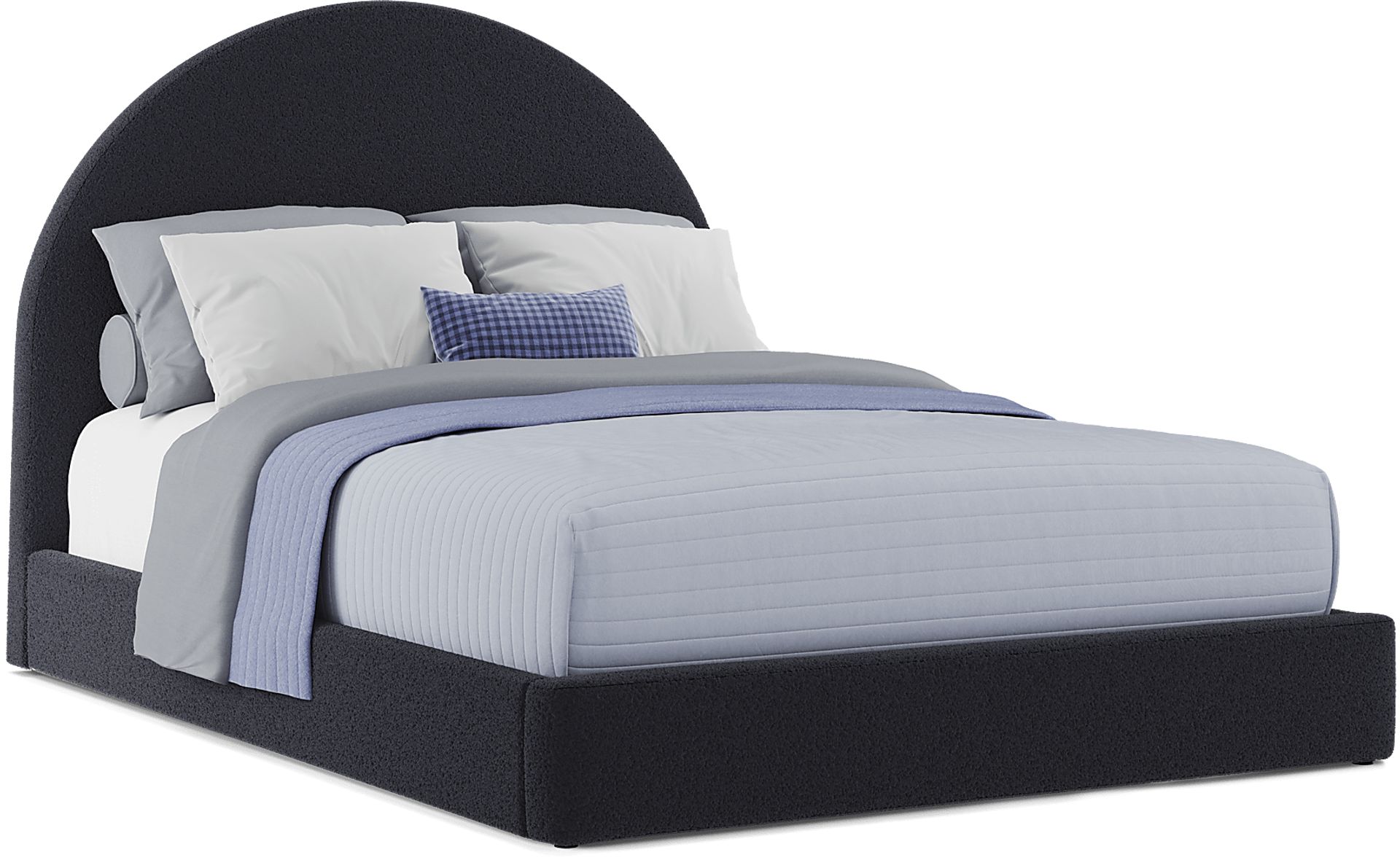 Kids Moonstone Navy Full Upholstered Bed - Image 6