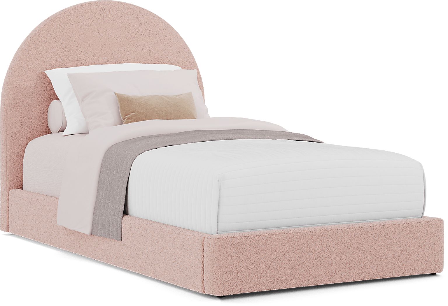 Canyon Lake Ash Gray Twin Bookcase Bed - Thumbnail 3