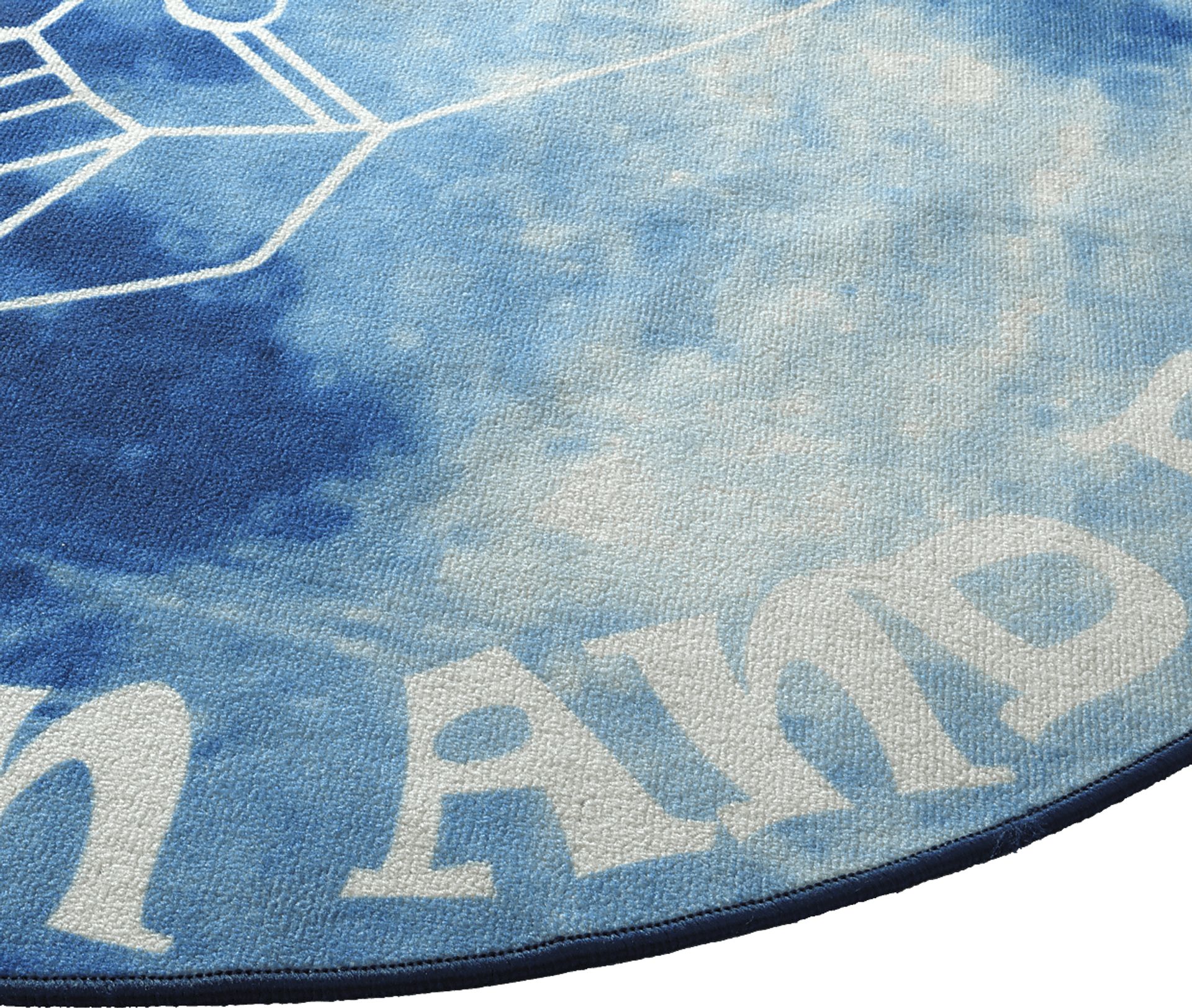 Kids Moonstruck Explorer Blue 5' Round Rug - Image 3