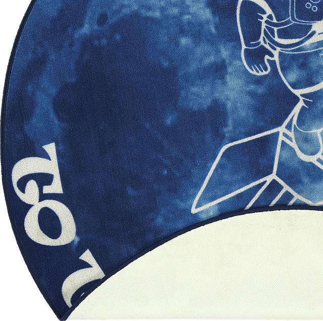 Kids Moonstruck Explorer Blue 5' Round Rug - Thumbnail - Image 4