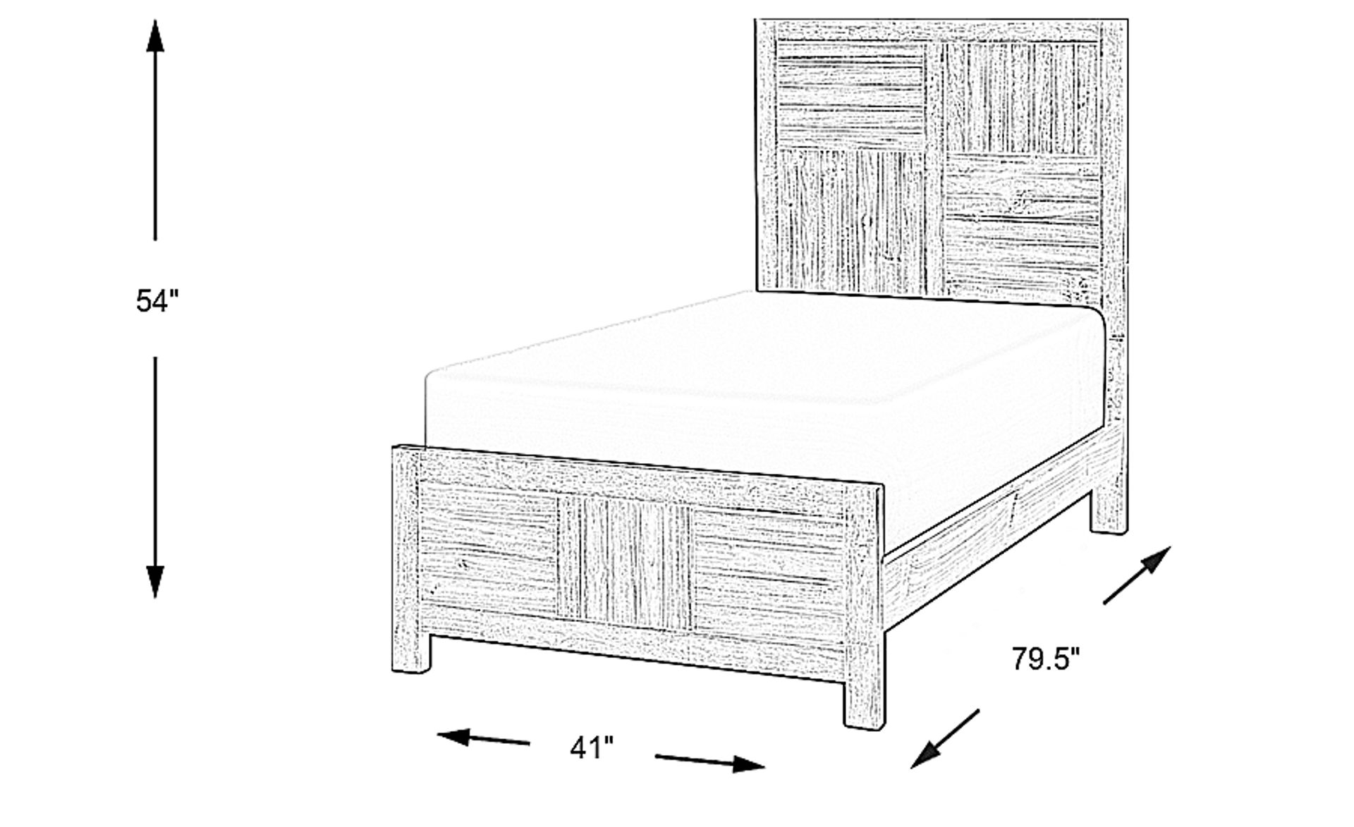 Dimension Image. Please refer to the Dimension Tab on this page for dimension details.