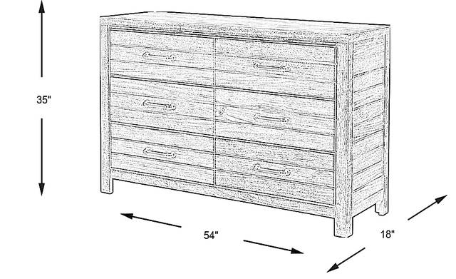Dimension Image. Please refer to the Dimension Tab on this page for dimension details.