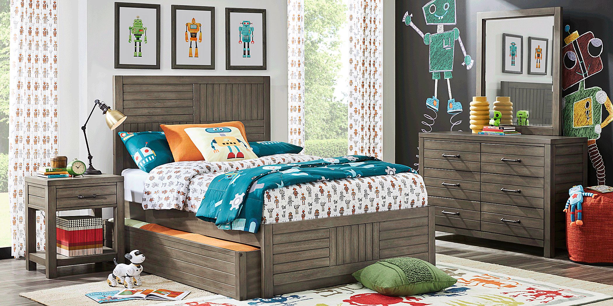 Rooms to go kids on sale trundle