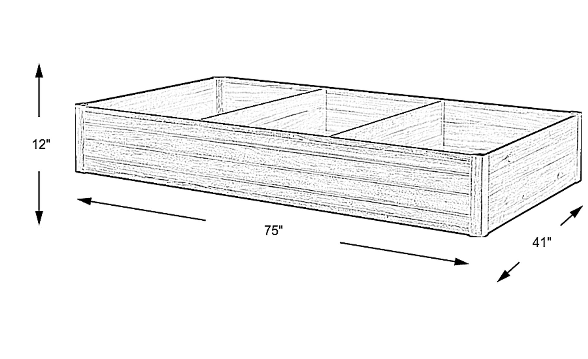 Dimension Image. Please refer to the Dimension Tab on this page for dimension details.