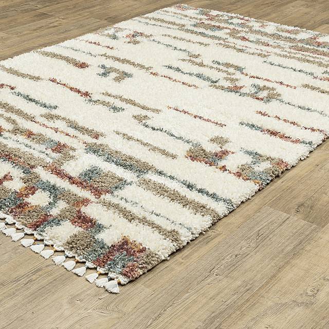Kids Moroccan Maze Multi 5'3 x 7'6 Rug - Thumbnail - Image 2