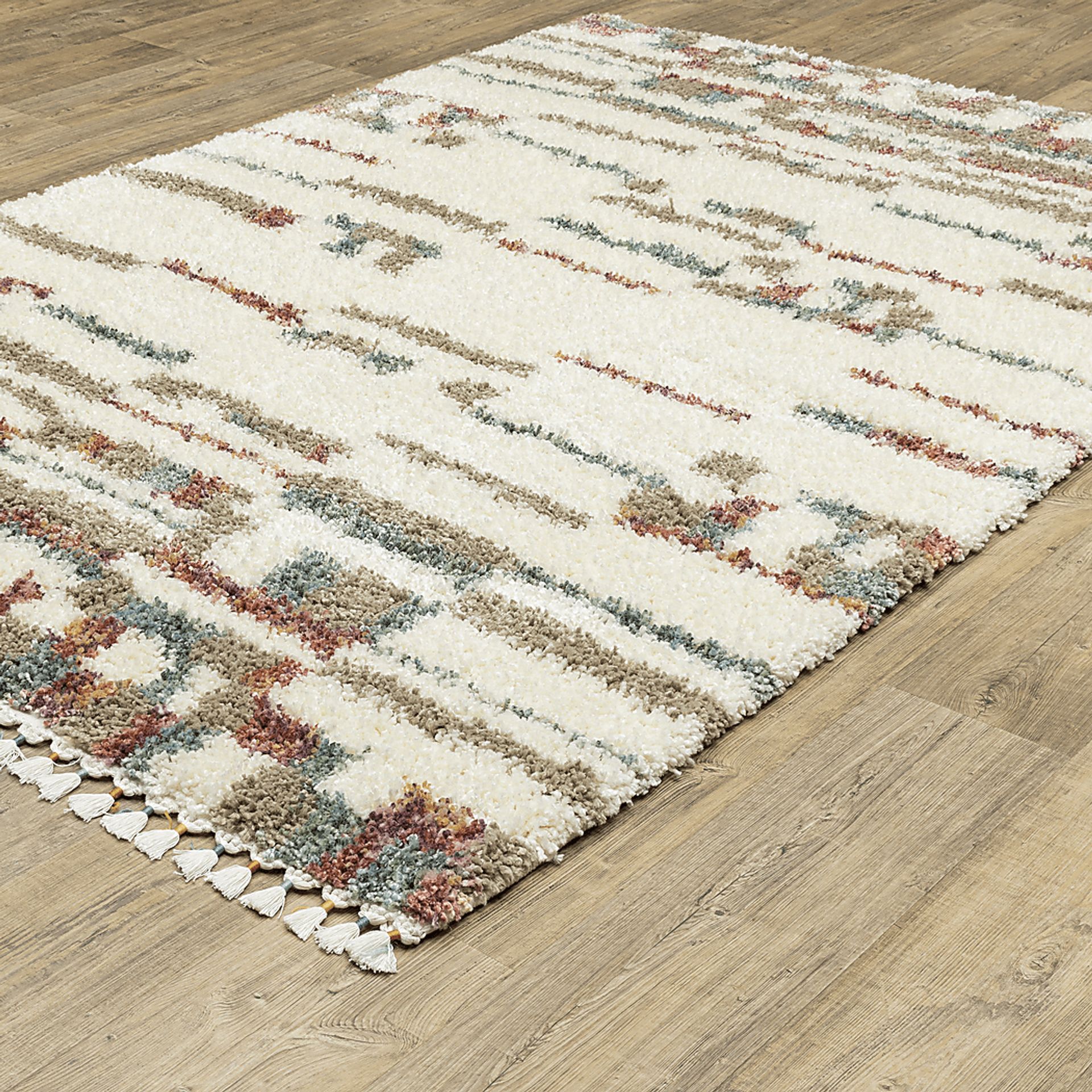 Kids Moroccan Maze Multi 5'3 x 7'6 Rug - Image 2