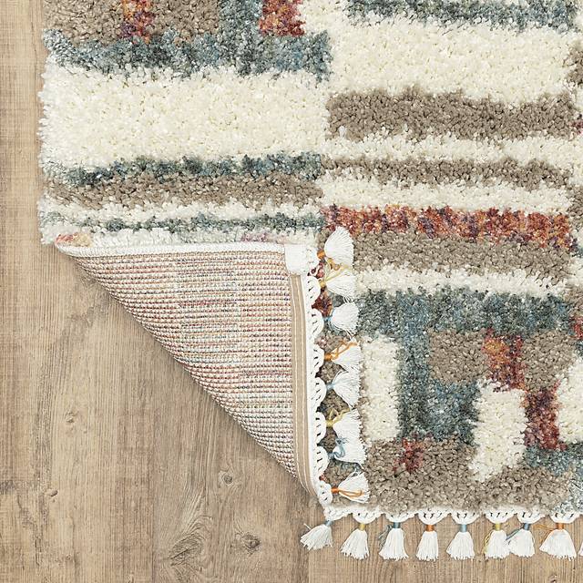 Kids Moroccan Maze Multi 5'3 x 7'6 Rug - Thumbnail - Image 4