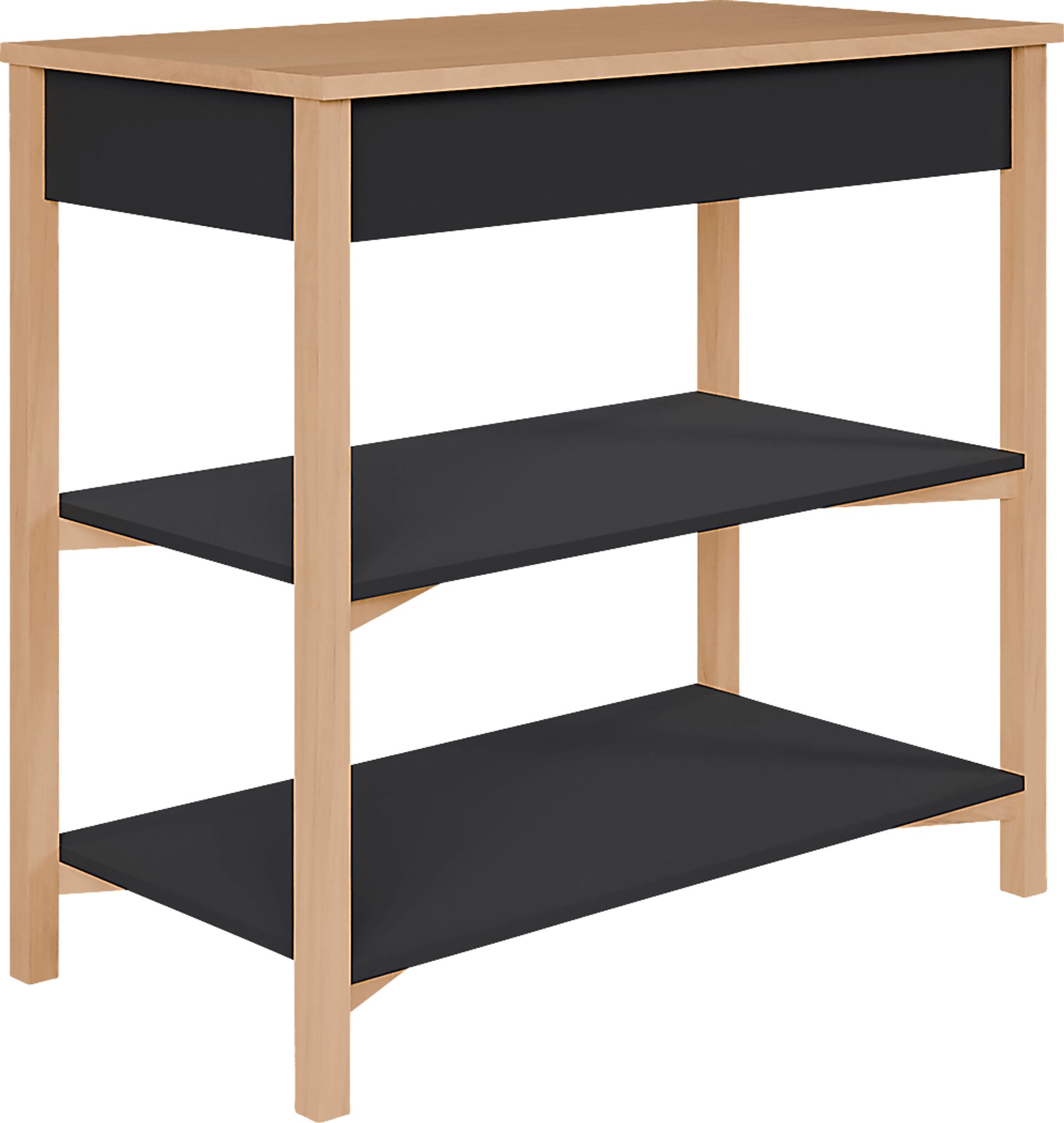 Kids Mosar Black Changing Table - Image 1