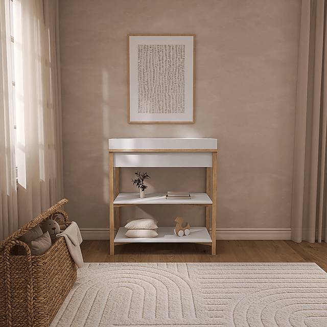 Kids Mosar White Changing Table - Thumbnail - Image 2