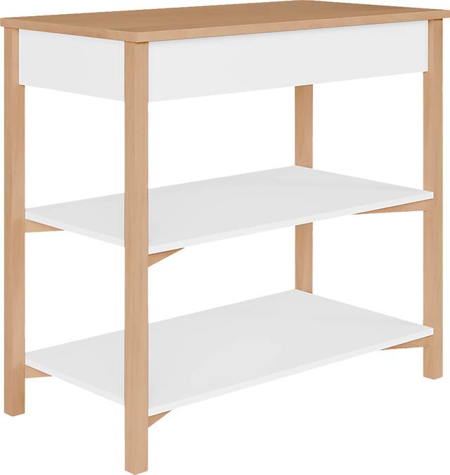 Kids Mosar White Changing Table - Thumbnail - Image 1